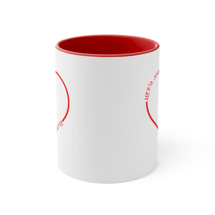 2 Tone Accent Mugs - Love