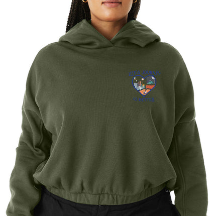 Women's Cinched Hoodie - Family