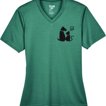 Women's Athletic T-Shirt - Pets