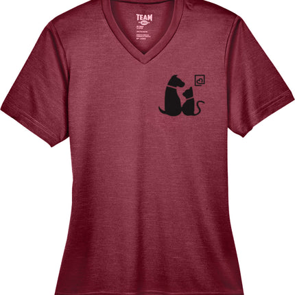 Women's Athletic T-Shirt - Pets