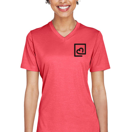 Women's Athletic T-Shirt - Black LJIB Logo