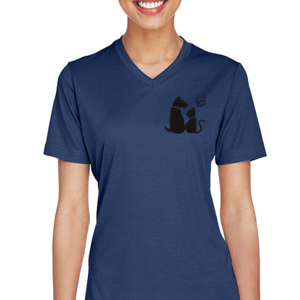 Women's Athletic T-Shirt - Pets